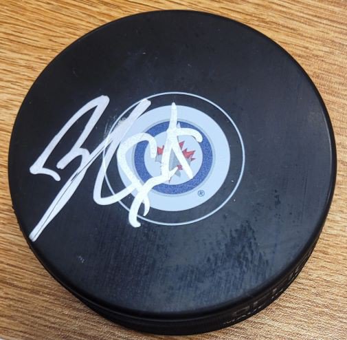 Nathan Beaulieu Autographed Signed Winnipeg Jets Hockey Puck - Autographs