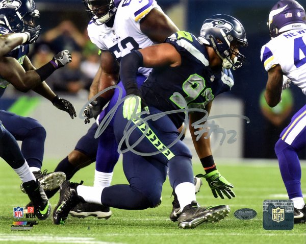 Nazair Naz Jones Autographed Signed 8X10 Photo Seattle Seahawks Mcs Holo #124661 