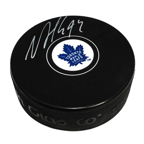 Nazem Kadri Toronto Maple Leafs Autographed Signed Hockey Puck