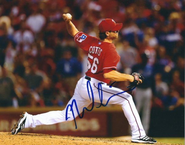 Neal Cotts Autographed Signed 8X10 Texas Rangers Photo - Autographs