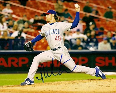 Neal Cotts Autographed Signed Chicago Cubs Photo - Autographs