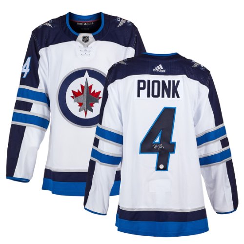 Neal Pionk Autographed Signed Winnipeg Jets White adidas Jersey