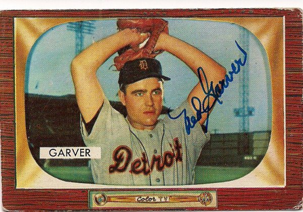 Ned Garver Autographed Signed 1955 Bowman Card - Autographs
