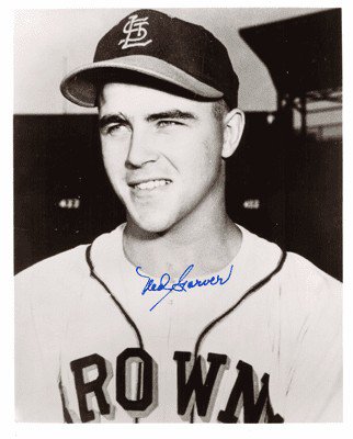 Ned Garver Autographed Signed 8X10 St. Louis Browns Photo - Autographs 