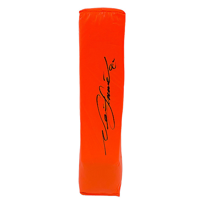Neil Smith Autographed Signed Kansas City Chiefs Orange Endzone Pylon - Beckett Authentic 