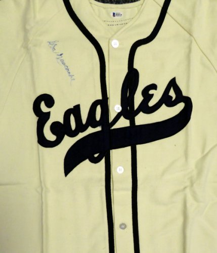 Newark Eagles Don Newcombe Autographed Cream Jersey Beckett Beckett