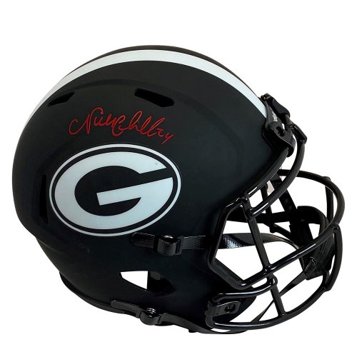 Nick Chubb Autographed Signed Georgia Bulldogs Speed Eclipse Rep F/S Helmet with #27 -BAS