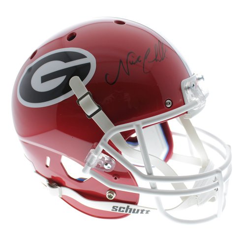 Nick Chubb Georgia Bulldogs Autographed Signed Schutt Rep Full Size Helmet-JSA Certified 