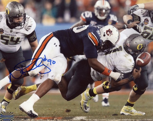 Nick Fairley Autographed Memorabilia Signed Photo Jersey
