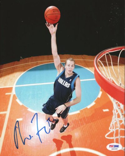 Nick Fazekas Autographed Signed 8X10 Photo Dallas Mavericks PSA/DNA 