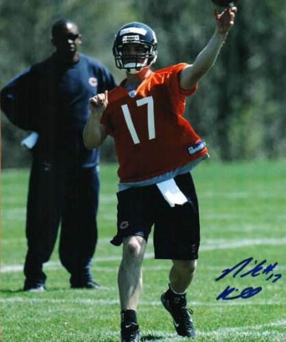 Nick Hill Autographed Signed 8X10 Chicago Bears Photo - Autographs 