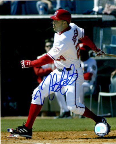 Nick Johnson Autographed Signed 8X10 Washington Nationals Photo - Autographs