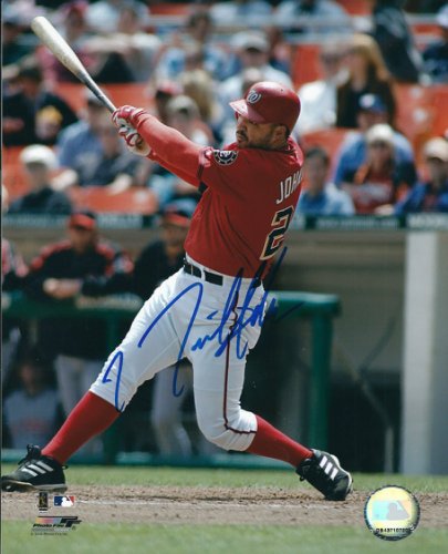 Nick Johnson Autographed Signed 8X10 Washington Nationals Photo - Autographs