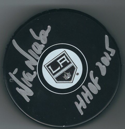 Nick Nickson Autographed Signed Los Angeles Kings Hockey Puck - Autographs