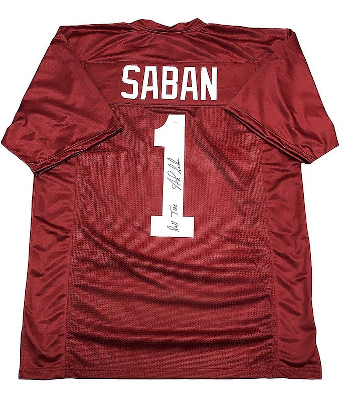 Nick Saban Alabama Jersey – Classic Authentics