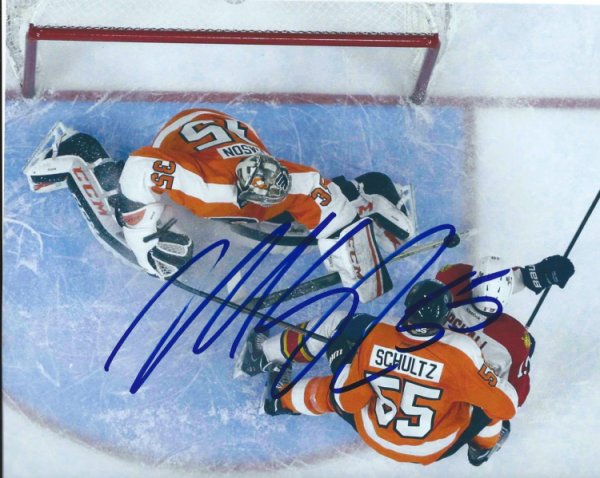 Nick Schultz Autographed Signed 8X10 Philadelphia Flyers Photo - Autographs