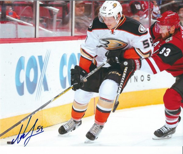 Nick Sorensen Autographed Signed 8X10 Anaheim Ducks Photo - Autographs