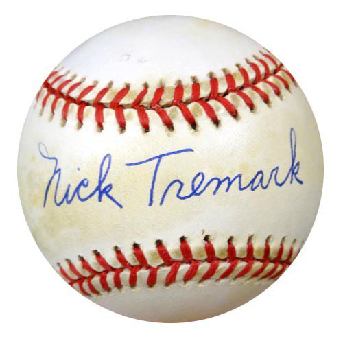 Nick Tremark Autographed Signed Official Nl Baseball Brooklyn Dodgers PSA/DNA 