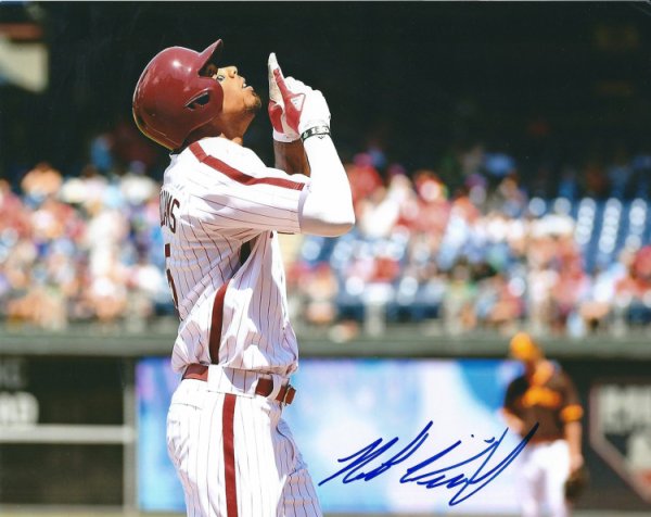 Nick Williams Autographed Signed 8X10 Philadelphia Phillies Photo - Autographs