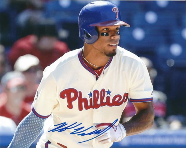 Nick Williams Autographed Signed 8X10 Philadelphia Phillies Photo - Autographs