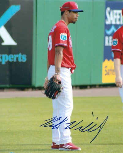 Nick Williams Autographed Signed 8X10 Philadelphia Phillies Photo - Autographs