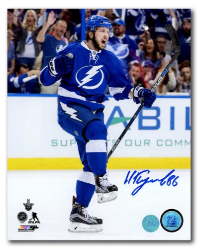 Nikita Kucherov Autographed Signed Tampa Bay Lightning 8x10 Photo