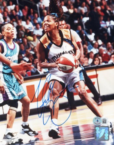 Nikki Mccray Autographed Wnba Washington Mystics 8X10 Photo Beckett Authenticated