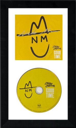Niko Moon Autographed Signed 2020 GOOD TIME Album Cover Booklet w/ CD 6.5x12 Custom Framing COA (No Sad Songs) 