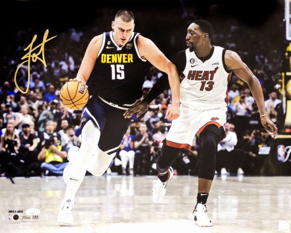 Nikola Jokic Autographed Signed 16X20 Photo Denver Nuggets 2023 NBA Finals JSA