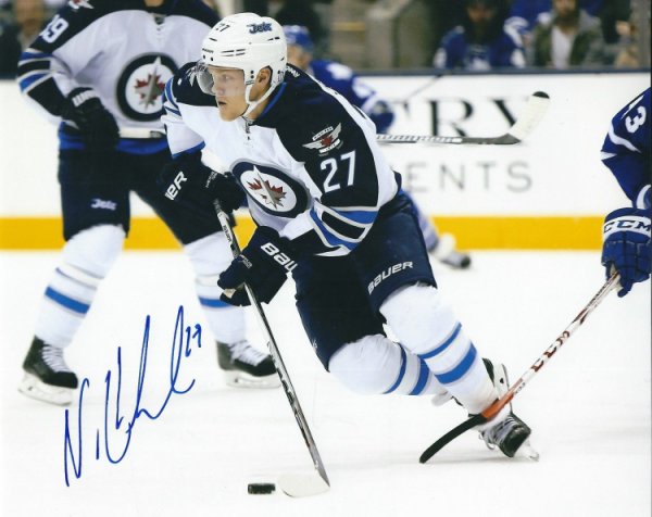 Nikolaj Ehlers Autographed Signed 8X10 Winnipeg Jets Photo - Autographs