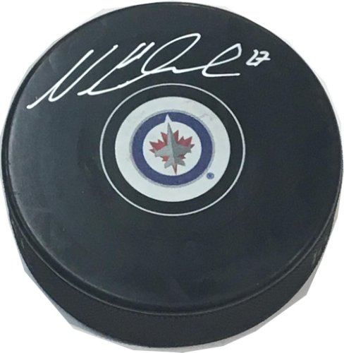 Nikolaj Ehlers Winnipeg Jets Autographed Signed Hockey Puck