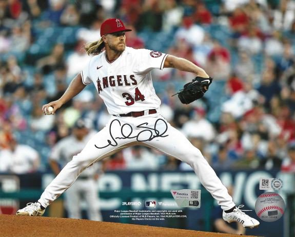 Noah Syndergaard Autographed Signed Los Angeles Angels 8X10 Photo Fanatics COA - Autographs