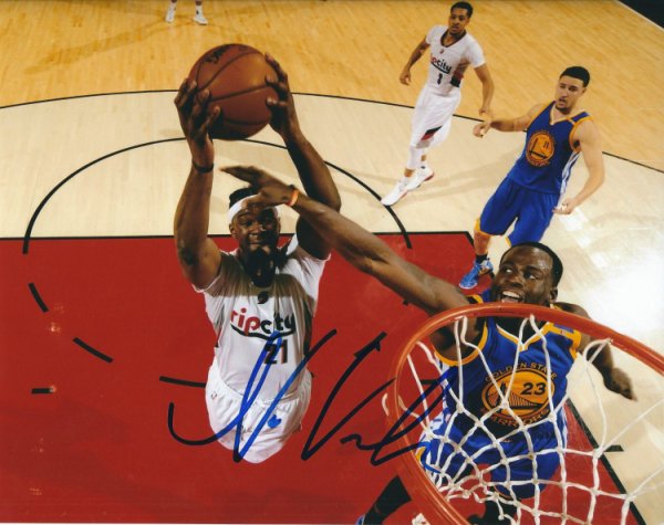 Noah Vonleh Autographed Signed 8X10 Portland Trail Blazers Photo - Autographs