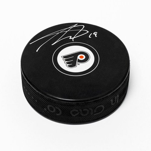 Nolan Patrick Philadelphia Flyers Autographed Signed Hockey Puck