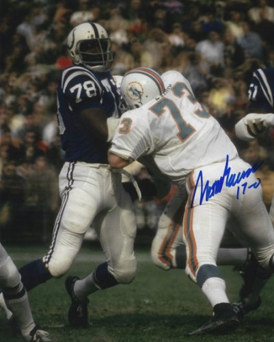 Norm Evans Autographed Signed Miami Dolphins 8X10 Photo - Autographs