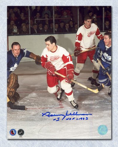 Norm Ullman Autographed Signed Detroit Red Wings 8x10 Photo