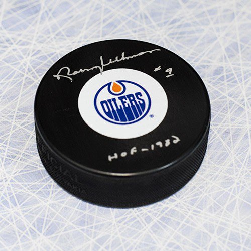 Norm Ullman Autographed Signed Edmonton Oilers Hockey Puck with HOF Note
