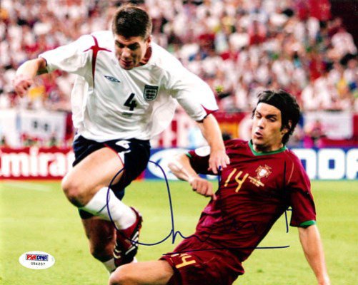 Nuno Valente Autographed Signed 8X10 Photo Portugal PSA/DNA 