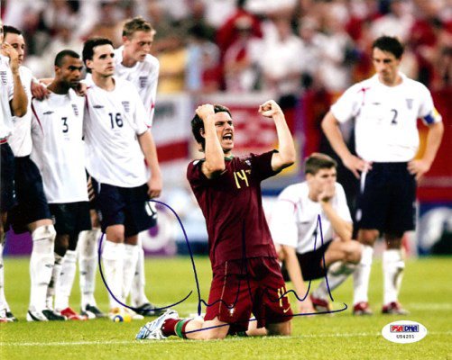 Nuno Valente Autographed Signed 8X10 Photo Portugal PSA/DNA 