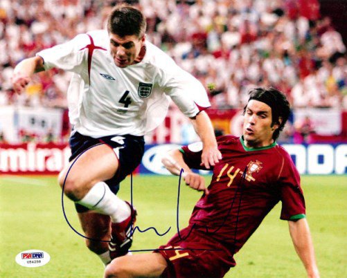 Nuno Valente Autographed Signed 8X10 Photo Portugal PSA/DNA 