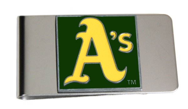 Oakland Athletics Money Clip