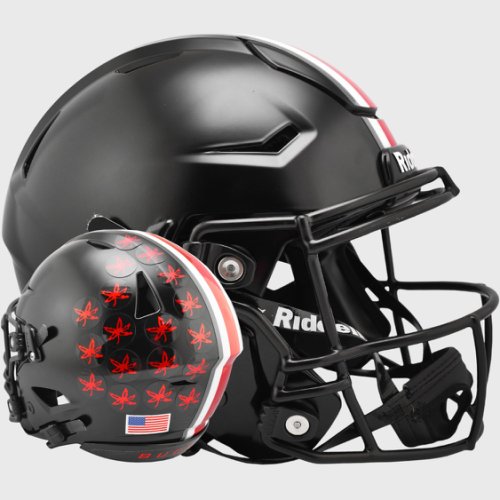 Ohio State Buckeyes SpeedFlex Football Helmet Satin Black 