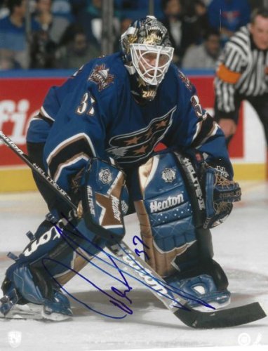 Olaf Kolzig Autographed Signed 8X10 Team Germany Photo - Autographs
