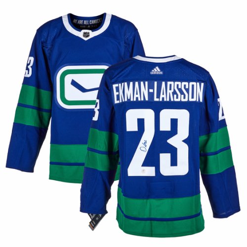 Oliver Ekman-Larsson Autographed Signed Vancouver Canucks Alternate adidas Jersey