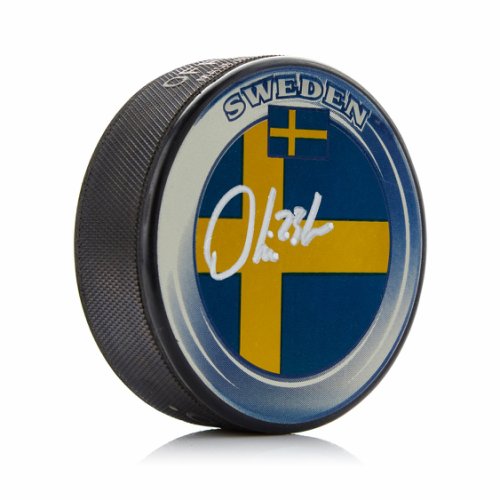 Oliver Ekman-Larsson Team Sweden Autographed Signed Hockey Puck