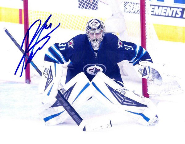 Ondrej Pavelec Autographed Signed 8X10 Winnipeg Jets Photo - Autographs