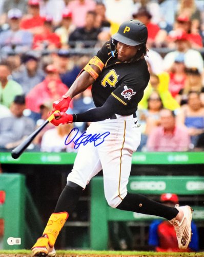 Oneil Cruz Autographed 16X20 Photo Pittsburgh Pirates Beckett Beckett Qr #218688