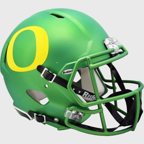 Oregon Ducks Speed Football Helmet Apple Green 