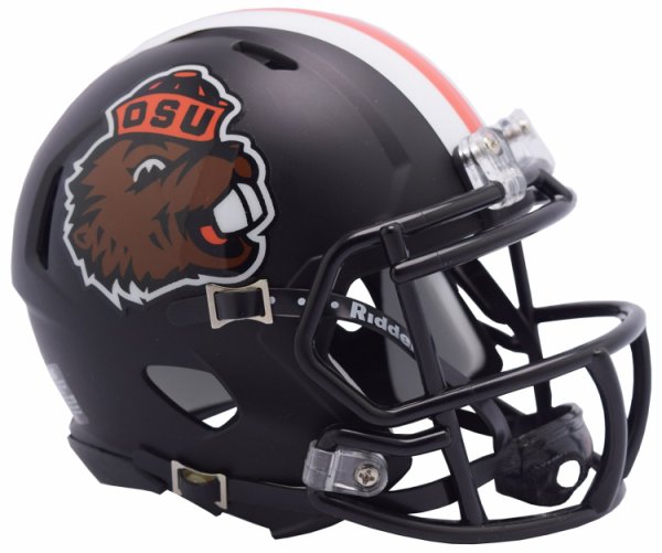 Oregon State Beavers NCAA Mini Speed Football Helmet Retro Benny 