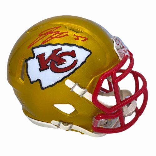 John Elway Autographed Denver Broncos 2023 Alt Mini Helmet Beckett